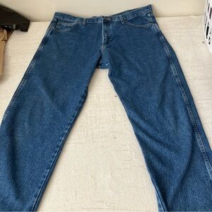 Wrangler Men's Denim Straight rugged wear Jeans
